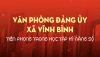 Văn phòng Đảng ủy xã Vĩnh Bình tiên phong trong học tập kỹ năng số