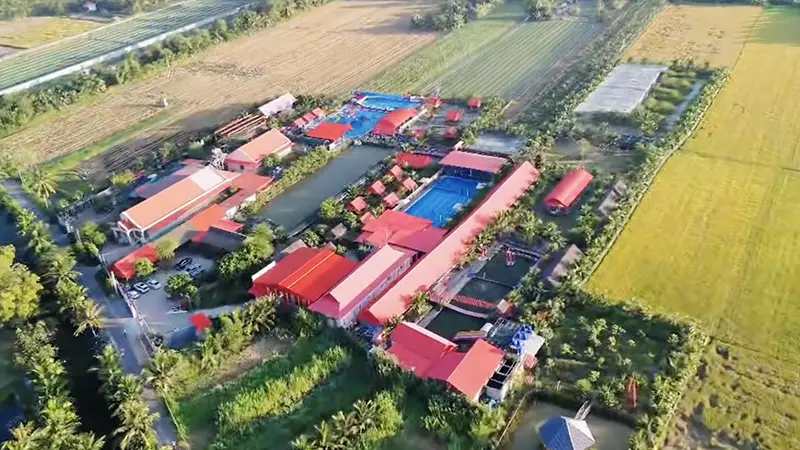 Khu du lịch GP nhìn từ trên cao